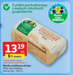 Auchan Masło osełkowe extra Auchan pewni dobrego oferta
