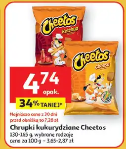 Auchan Chrupki cheese Cheetos Frito lay cheetos oferta