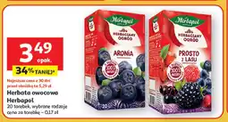 Auchan Herbata aronia Herbapol herbaciany ogród oferta