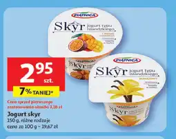 Auchan Jogurt typu islandzkiego waniliowy Piątnica skyr oferta