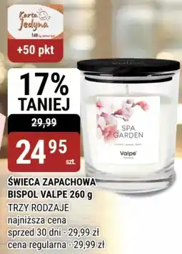 bi1 Świeca zapachowa bispol valpe oferta