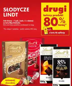 Biedronka Słodycze Lindt oferta