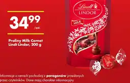 Biedronka Praliny Milk Cornet Lindt Lindor oferta