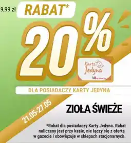 bi1 Zioła świeże oferta