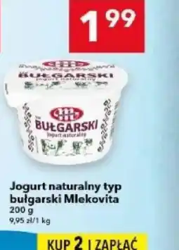 Lewiatan Jogurt naturalny typ bułgarski Mlekovita oferta