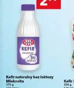 Lewiatan Kefir naturalny bez laktozy Mlekovita oferta