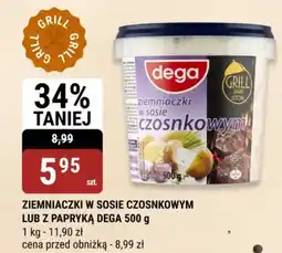 bi1 Ziemniaczki w sosie czosnkowym lub z papryką dega oferta