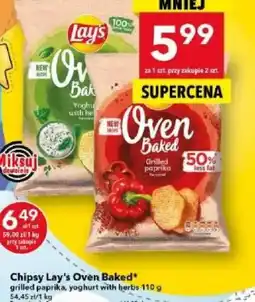 Lewiatan Chipsy Lay's Oven Baked oferta