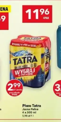 Lewiatan Piwo Tatra Jasne Pełne oferta
