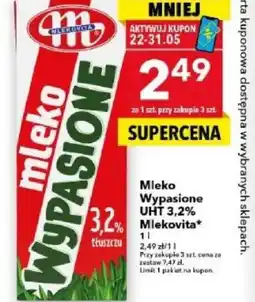Lewiatan Mleko Wypasione Mlekovita oferta
