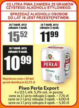Auchan Piwo Perła Export oferta