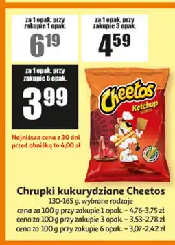 Auchan Chrupki ketchup Cheetos oferta