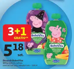 Auchan Mus jabłko z mango i pomarańczą Bobovita oferta