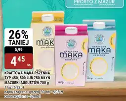 bi1 Kraftowa mąka pszenna Młyn Mazurki Augustów oferta