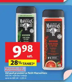 Auchan Żel pod prysznic drzewo cade & paproć Le Petit Marseillais oferta