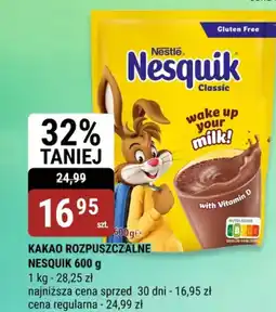 bi1 Kakao rozpuszczalne Nesquik oferta