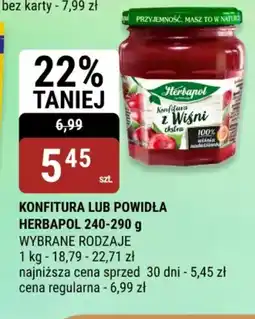 bi1 Konfitura lub powidła Herbapol oferta