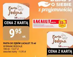 bi1 Pasta do zębów Lacalut oferta