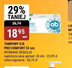 bi1 Tampony O.B. Pro Comfort oferta