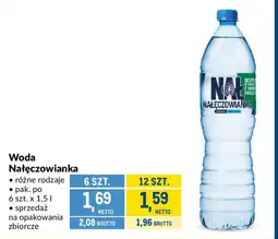Makro Woda Nałęczowianka oferta