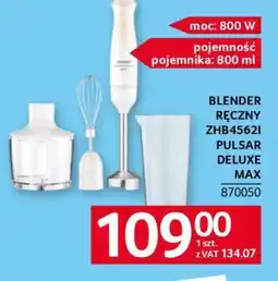 Selgros Blender ręczny ZHB4562I Pulsar Deluxe Max oferta