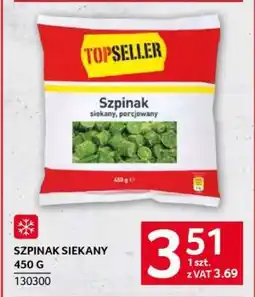 Selgros SZPINAK SIEKANY 450 G oferta