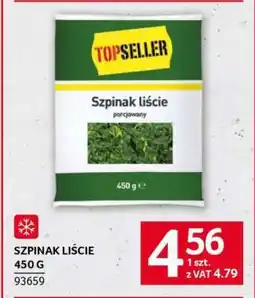 Selgros Szpinak – liście oferta