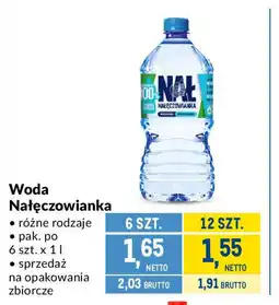 Makro Woda Nałęczowianka oferta