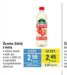 Makro Zywiec Zdrój z nutą oferta