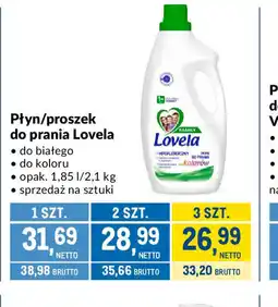 Makro Płyn/proszek do prania Lovela oferta