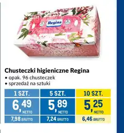 Makro Chusteczki higieniczne Regina oferta