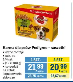 Makro Karma dla psów Pedigreesaszetki oferta