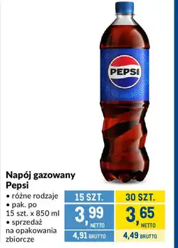 Makro Napój gazowany Pepsi oferta