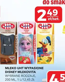 Top Market Mleko UHT Wypasione Disney Mlekovita oferta