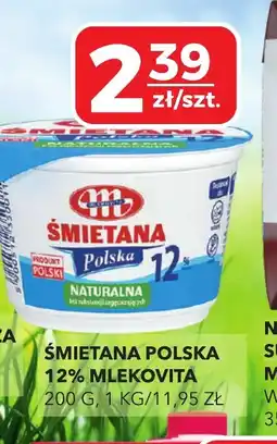 Top Market Smietana Polska 12% Mlekovita oferta