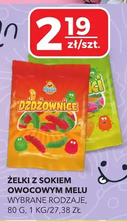 Top Market Zelki z sokiem owocowym Melu oferta