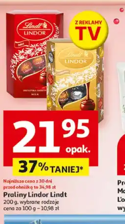 Auchan Praliny Lindor Lindt oferta