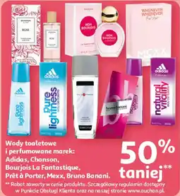 Auchan Wody toaletowe i perfumowane oferta