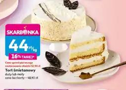Auchan Tort śmietanowy oferta