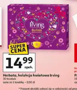 Auchan Herbata, kolekcja kwiatowa Irving oferta