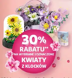 Auchan Kwiaty z klocków oferta