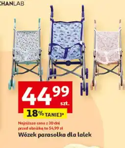 Auchan Wózek parasolka dla lalek oferta