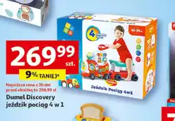 Auchan Dumel Discovery jeździk pociąg 4 w 1 oferta