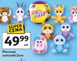 Auchan Pluszowe zwierzaki Zuru oferta