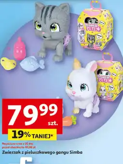 Auchan Zwierzak z pieluszkowego gangu Simba oferta