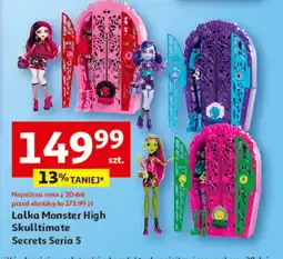 Auchan Lalka Monster High Skulltimate Secrets Seria 5 oferta