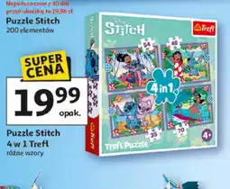 Auchan Puzzle Stitch 4 w 1 Trefl oferta