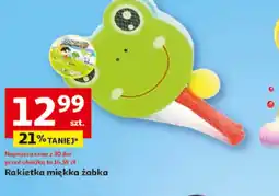 Auchan Rakietka miękka żabka oferta