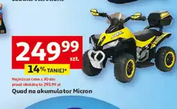 Auchan Quad na akumulator Micron oferta