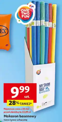 Auchan Makaron basenowy oferta